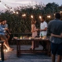 Комплект от 10 свещника тип фенер от стъкло с размери 10 х 8,5 см Relaxdays, снимка 5