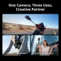 екшън камера DJI Osmo 360 Travel Combo - чисто нова, 2г. гаранция, снимка 6