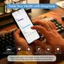 RingConn Gen 2 Smart Ring – титаниев смарт пръстен за сън и здраве, сребрист, размер 11, снимка 6