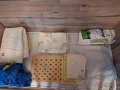 Бебешка кошара на 3 нива с люлеещ механизъм, матрак, чаршафи, снимка 3