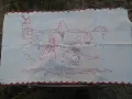 Стар текстил, плетиво, везба. Етно, старинни, антикварни, снимка 6