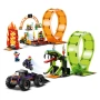 LEGO City Арена за каскади с два лупинга 60339 Лего, снимка 4