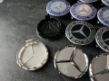 Капачки за джанти мерцедес/mercedes  и емблеми(75мм + 55мм), снимка 4