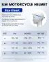 Отворена мотоциклетна  каска ECE 726X, снимка 4