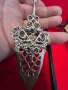 Уникална сребърна щипка за дребни сладки, снимка 6