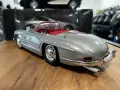 BBURAGO метален колекционерски модел MERCEDES BENZ 300SL CABRIO 1954г. 56.72 лв. / 29 €, снимка 4