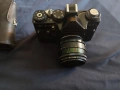 класически съветски огледално-рефлексен фотоапарат (SLR) Зенит ЕТ Zenit ET). С обектив Helios-44., снимка 5