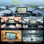 5" Мото CarPlay / Android Auto дисплей с TPMS – IP67 водоустойчив, снимка 5