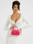 Нова дамска оригинална розова чанта Guess Velina Mini Bag, снимка 1