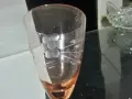 стари стъклени чаши цветно стъкло , снимка 6