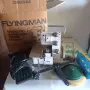 Работещ 3-конечен оверлог Flyingman FN2-1 (с нов ремък) шевна машина , снимка 5