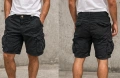 Карго бермуди - черни , снимка 2