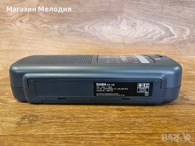 Радио SABA RX 126 – Ретро класика с отличен обхват четирибандов преносим радиоприемник (транзистор)​, снимка 16 - Радиокасетофони, транзистори - 55100837