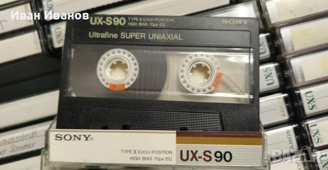 SONY UX-S; UX; BHF, AHF, CD-Alpha, Esprit-II, HF-S нов внос аудиокасети