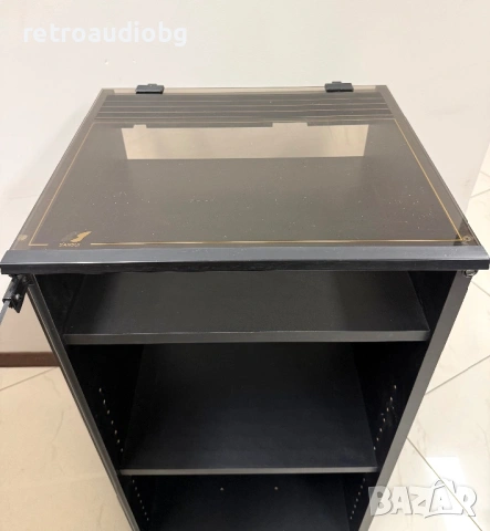 🔊Колекционерски аудио рак шкаф SANSUI с място за плочи🔊, снимка 3 - Аудиосистеми - 54003825