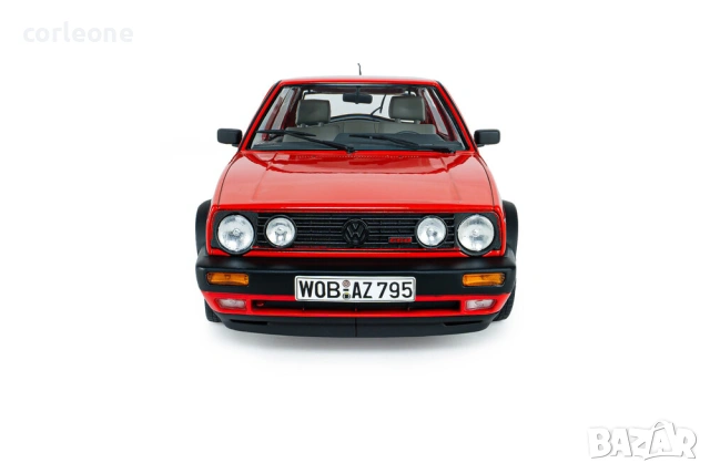 Volkswagen Golf 2 GTI 1989 VW - мащаб 1:18 на Solido моделът е нов в кутия, снимка 7 - Колекции - 55148705