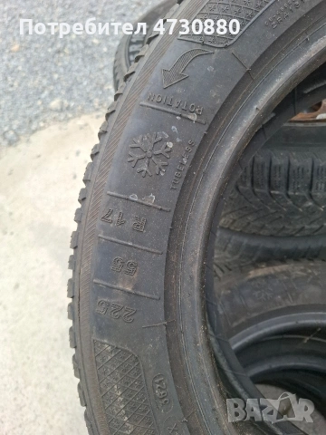 Kleber 225/55/17, снимка 4 - Гуми и джанти - 54390808