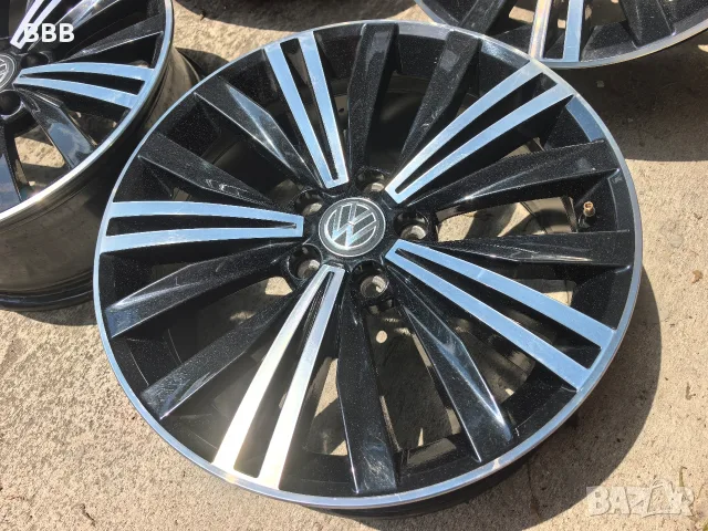 18ки 5х112 7J ET43 CB 57.1mm Vw , снимка 7 - Гуми и джанти - 55607312