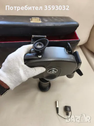 Beaulieu R16 Spécial Zoom – 16mm филмова камера в отлично състояние, с кейс , снимка 6 - Камери - 55661455