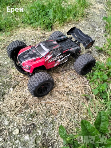 СПЕШНО! Arrma Kraton 6S V5 BLX – Много запазен, с безчетков Savox и сериозен тунинг, снимка 5 - Друга електроника - 54982333
