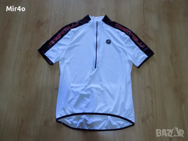 вело джърси castelli тениска екип елек шосейно колоездене мъжко оригинал XXL
