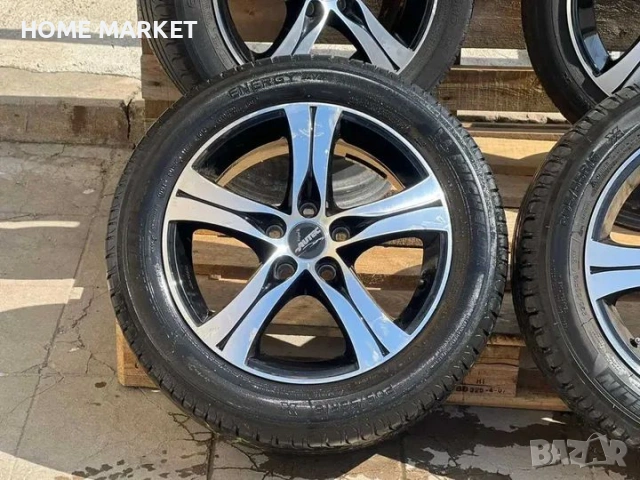 5х108 16 Цола Peugeot Citroen Ford Puma Tourneo Courier Transit Courier ЕТ 45 J 6.5 Цо 70.1 с втулка, снимка 4 - Гуми и джанти - 54566873