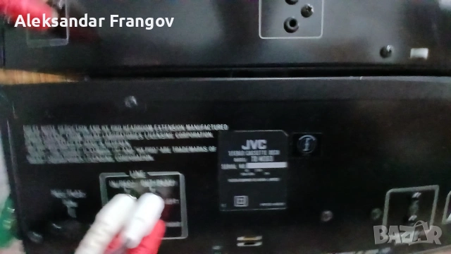 JVC TD - W303 stereo double cassette deck & JVC XL - V211 compact disc player 18 bit, снимка 6 - Декове - 55233198