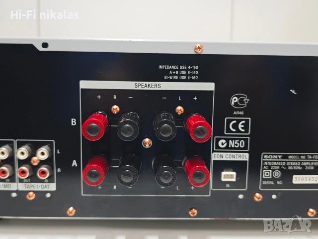 стерео усилвател Hi-Fi ретро аудио SONY TA-FB940r, снимка 13 - Ресийвъри, усилватели, смесителни пултове - 55135596