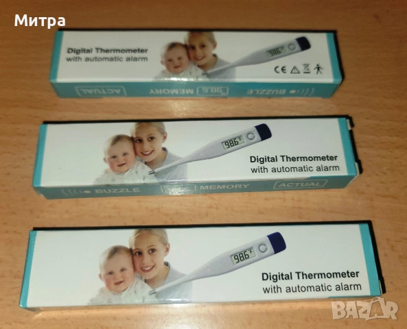 Цифров термометър за измерване на телесна температура, снимка 4 - Друга електроника - 54902010