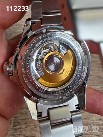 БАРТЕР Steinhart Ocean Two Swiss Made Automatic ETA 2824-2, снимка 2 - Мъжки - 54583376