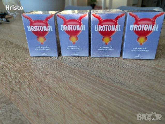 Urotonal - капсули за подпомагане функцията на простатата 4 кутии x 20 капсули, снимка 3 - Други - 54839243