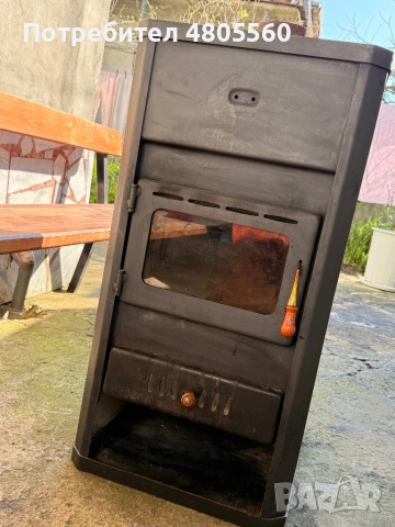 Камина с видна риза 15kw