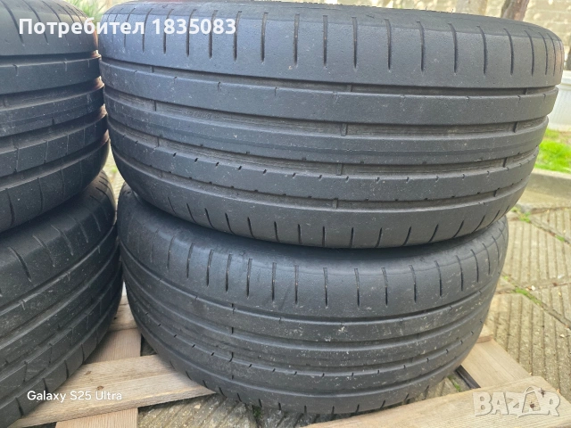 Лети джанти 17ки 5х108 Rial + летни гуми 225/45/17 Dunlop, снимка 12 - Гуми и джанти - 54420765