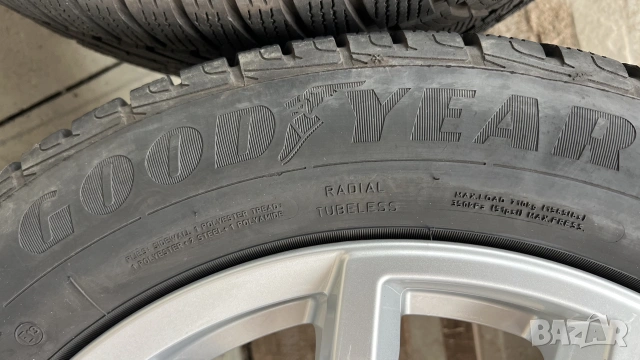 Джанти DEZENT 17 5x114.3 + Гуми 215/60 - ПЕРФЕКТНИ !!!, снимка 8 - Гуми и джанти - 55252645