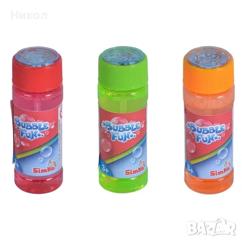 Сапунени мехури, балони Bubble Fun, 60 мл, снимка 4 - Надуваеми играчки - 55567399