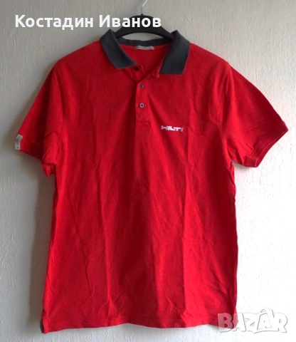 Hilti мъжка поло блуза L Хилти, снимка 2 - Блузи - 54740318