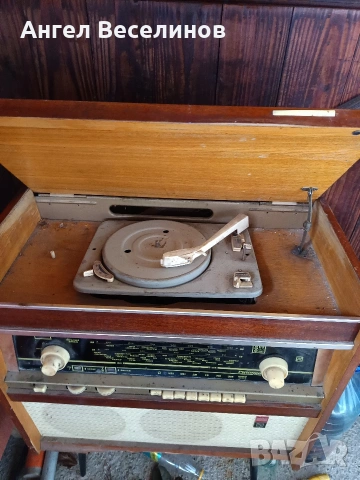 радио грамофон Ригонда, снимка 2 - Грамофони - 54087045
