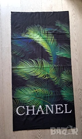 CHANEL - плажна кърпа , снимка 2 - Хавлиени кърпи - 55323061