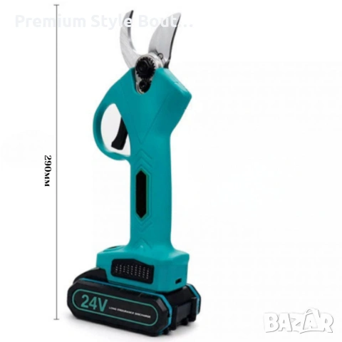 Акумулаторна безчеткова ножица в комплект с 2 батерии и куфар - компактна и прецизна, снимка 3 - Друга електроника - 53970993