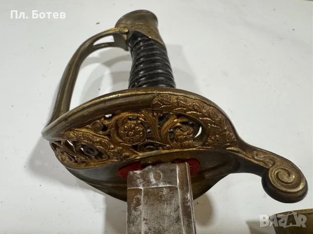 Стара бойна сабя, снимка 2 - Антикварни и старинни предмети - 55654048