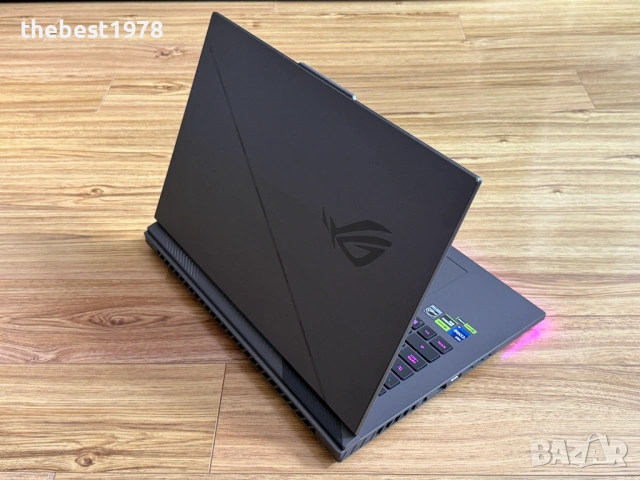 240Hz Asus ROG Strix 18`Core i9-14900HX/RTX 4070/32GB DDR5/1TB SSD/Гаранция 1г/ROG Nebula, снимка 6 - Лаптопи за игри - 54700027