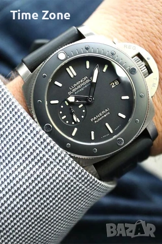 Panerai Luminor Submersible Ceramic Bezel Steel Automatic Различни Варианти, снимка 10 - Мъжки - 54772098