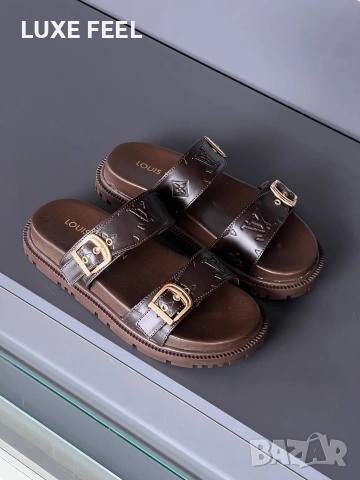 Louis Vuitton ⚜️Дамски Чехли, снимка 2 - Чехли - 54357560