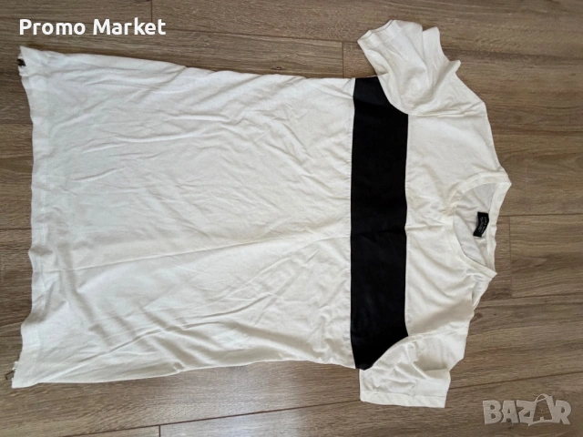 Zara Man тениска с кожа и ципове Л
