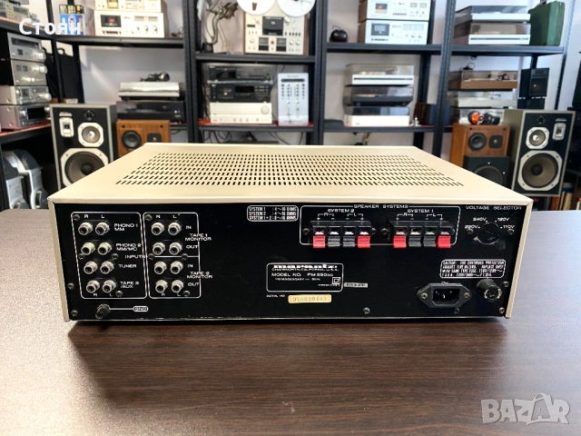 Vintage усилвател Marantz, снимка 8 - Ресийвъри, усилватели, смесителни пултове - 54080530