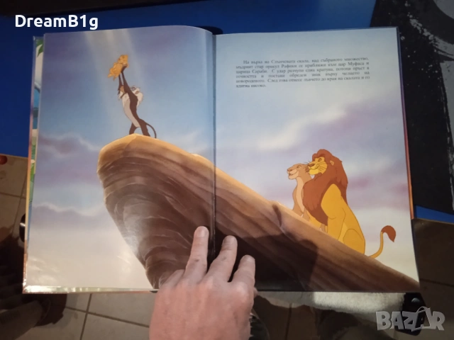 Цар Лъв и учи английски с Disney, снимка 3 - Детски книжки - 54577235