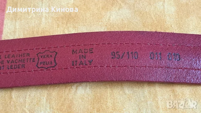 Колан естествена кожа Pierre Kardin, снимка 4 - Колани - 55691613
