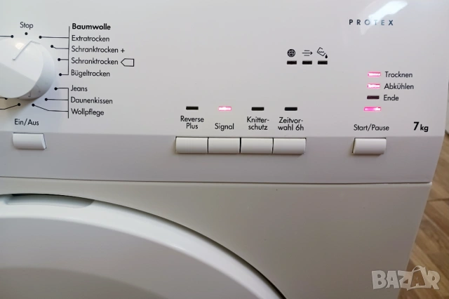 Кондензна сушилня с термопомпа  AEG  PROTEX  - 7 кг, снимка 5 - Сушилни - 53523724