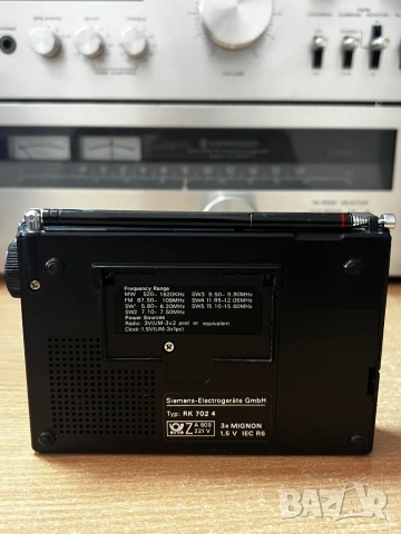 Siemens RK 702 4, снимка 7 - Радиокасетофони, транзистори - 54628289