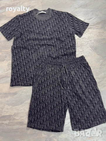 Christian Dior Нов Мъжки Летен Къс Екип 